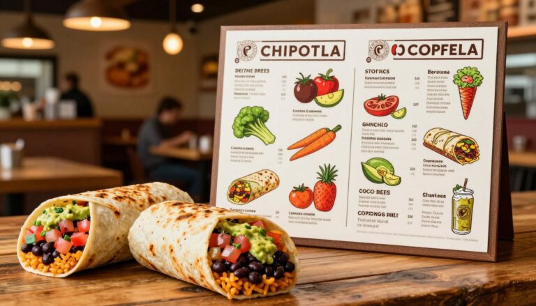 Chipotle Burrito Menu