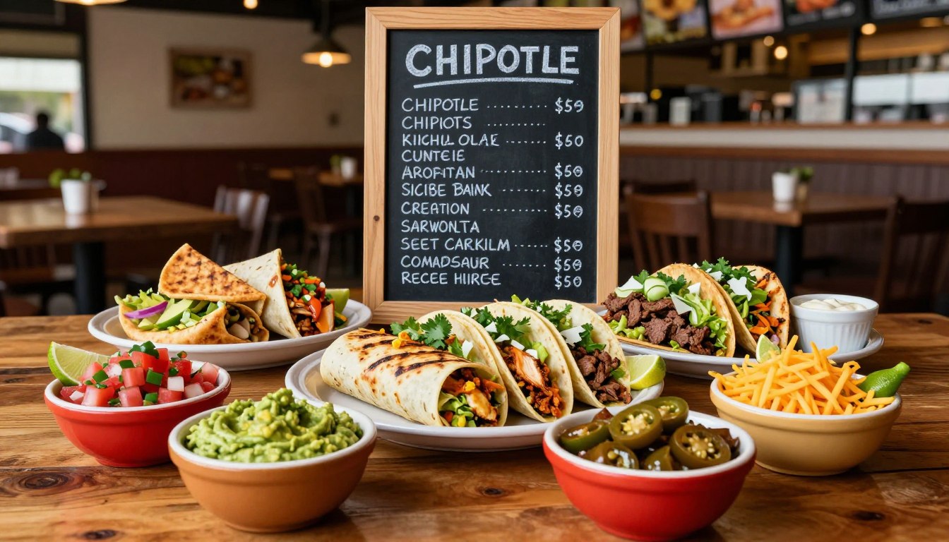 Chipotle Mexican Menu