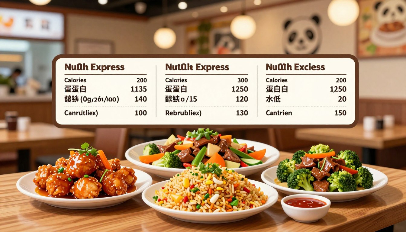 Panda Express Menu Nutrition