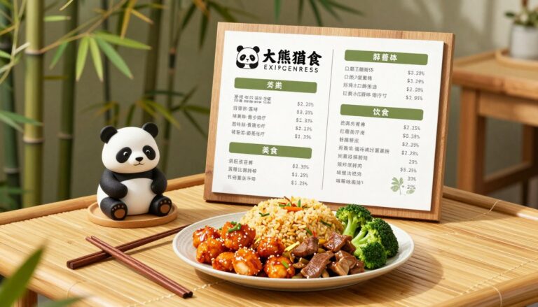 Panda Express Nutrition Menu
